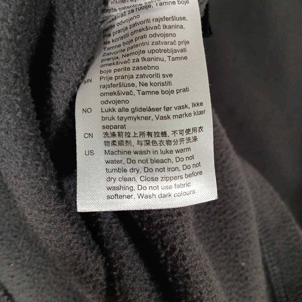 Helly Hansen Polartec Daybreaker 2.0 Fleece Jacket Youth Boys 16 Gray Orange LS - Picture 10 of 15